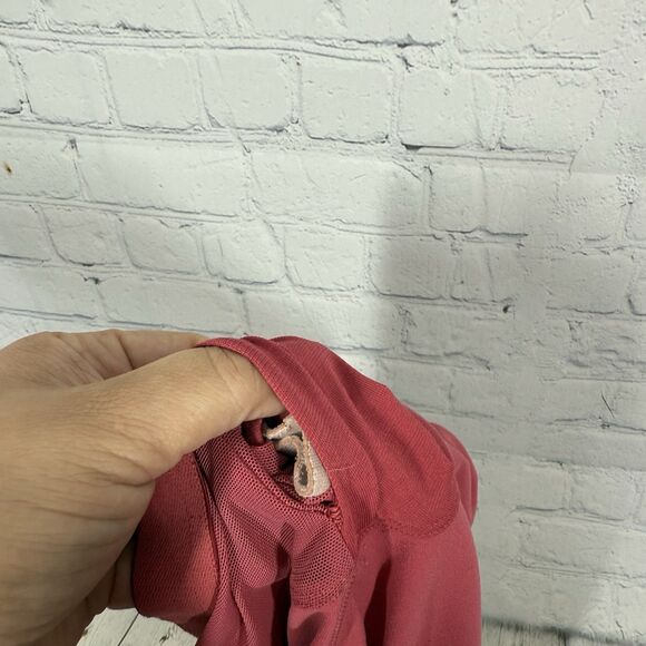 Lululemon Power Y Tank Top Size 8 Orange Racer Back Athleisure Athletic Gym - Picture 8 of 10